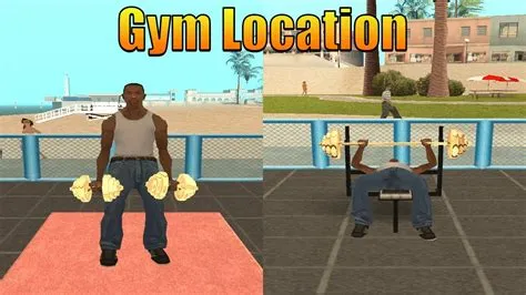 How do you unlock the gym in gta?