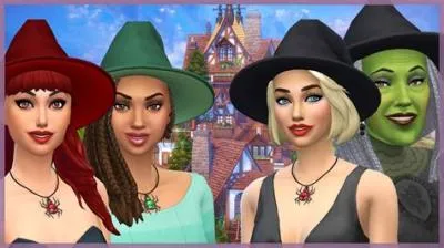 Can you become a witch in sims?