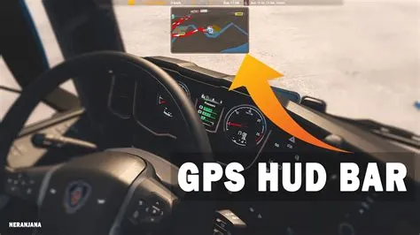 How to hide the gps in euro truck simulator 2?