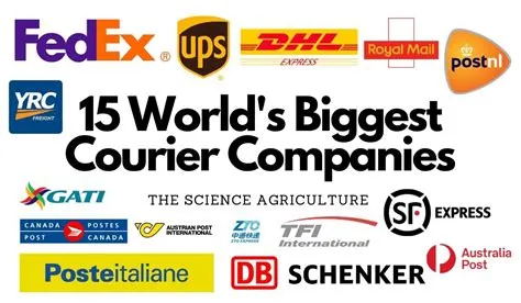 Who is the biggest courier?