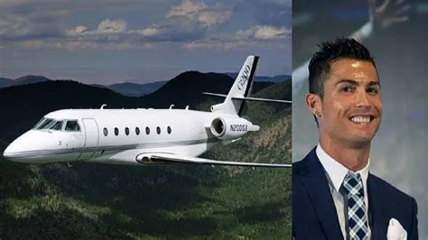 How much is ronaldo private jet?