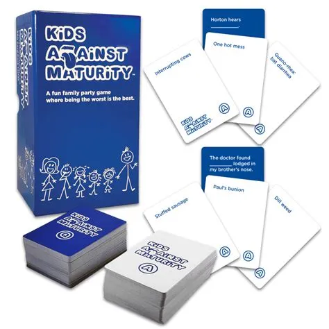 Is kids against maturity like cards against humanity?