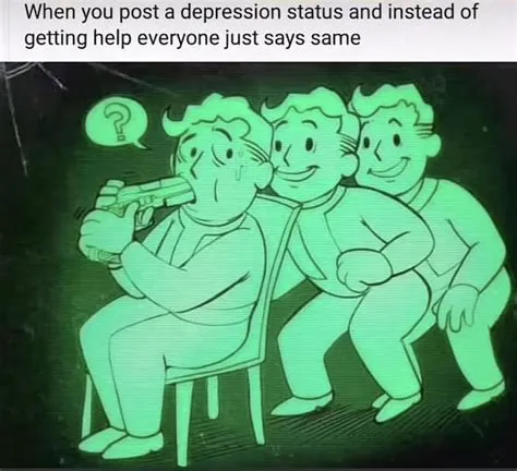 Is the fallout depressing?