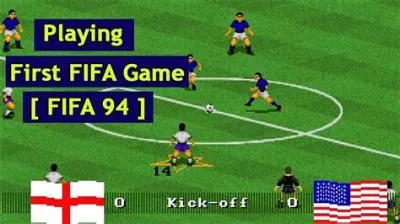 What was the 1st fifa video game?