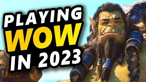 Is it worth playing wow in 2023?