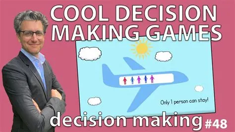 How does gaming help with decision-making?