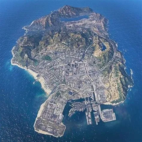 How big is gta v map in real life?