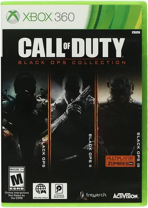 Can you play black ops 3 on xbox 360 and xbox one?