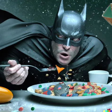 How much can batman eat?