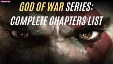 How many story chapters are in god of war 4?