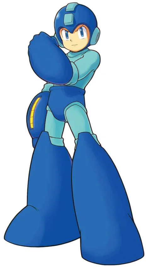 Why is mega man called the blue bomber?