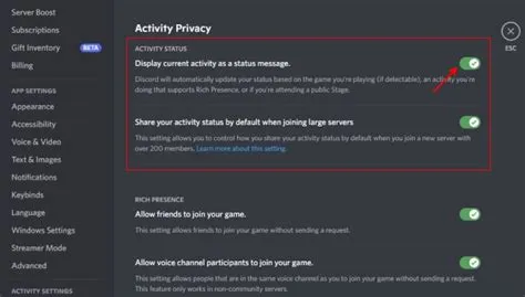 How do you stop showing what game youre playing on discord?