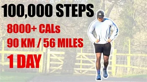 Has anyone walked 100000 steps?