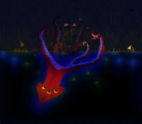 What drops kraken terraria?