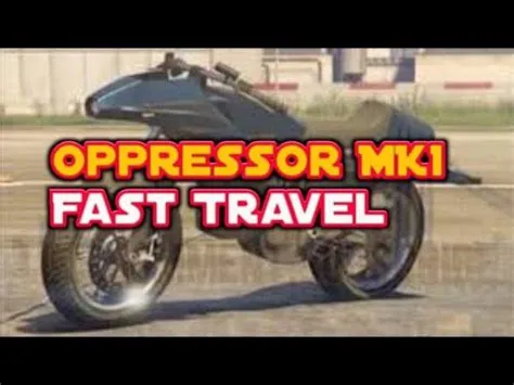 Is the oppressor mk1 fast?