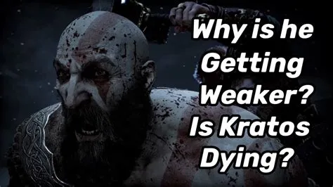 Is kratos weaker in gow 5?