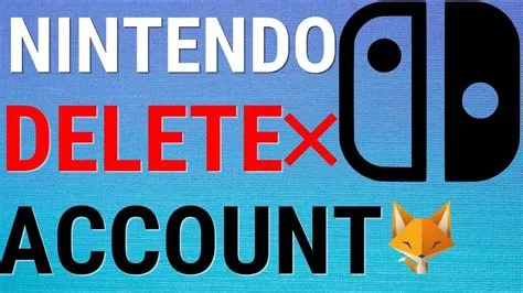 Does nintendo delete old accounts?