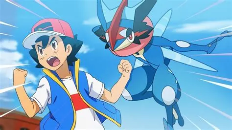 Did ash meet his greninja again?