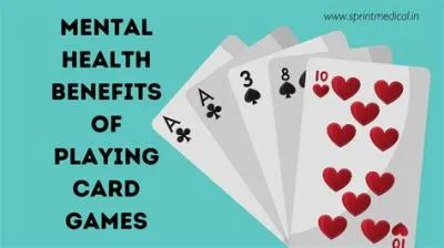 Is playing cards good for mental health?