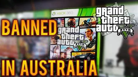 Is gta5 banned in australia?