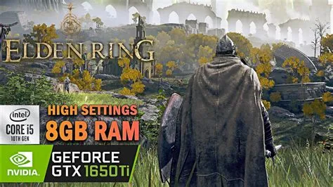 Can you run elden ring on gtx 1650?