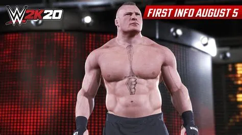 Is brock lesnar in 2k20?