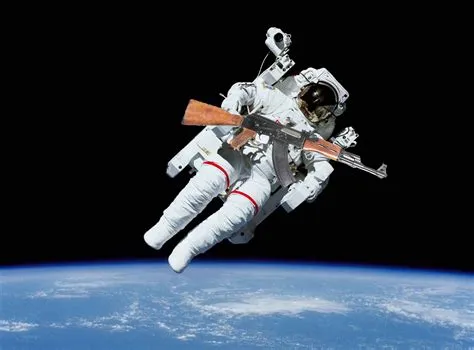 Can the ak47 shoot in space?