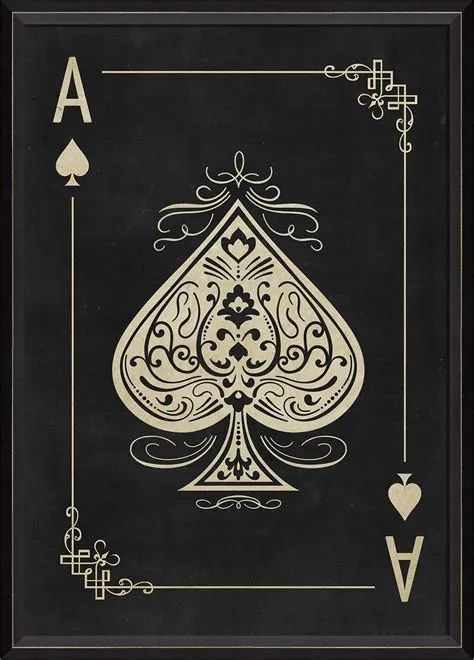 Why is the ace of spades always fancy?