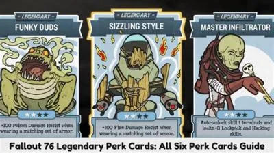 What is the max legendary perk cards?