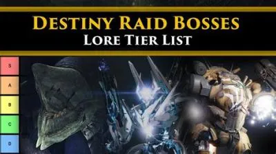 Who is the strongest boss in destiny lore?