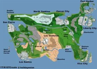 What state is gta 5 based on?
