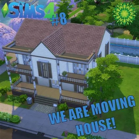 Can i move my whole house in sims 4?