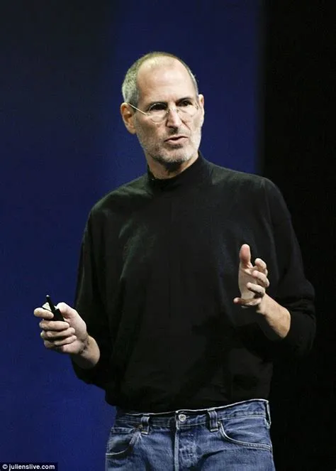 Why did steve jobs wear black shirt?