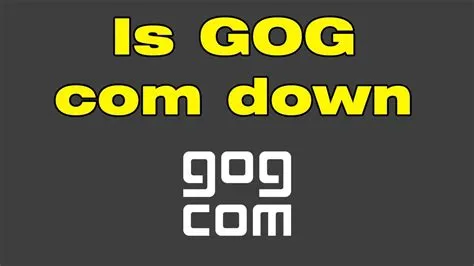 Is gog going down?