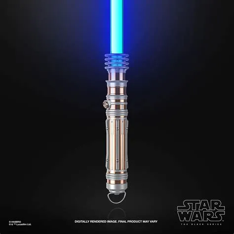 What color is leias lightsaber?