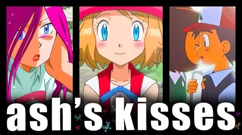 Which pokémon kissed ash?