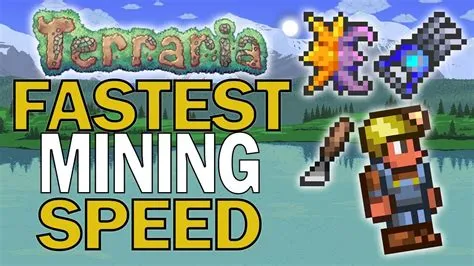 What is the fastest speed in terraria?