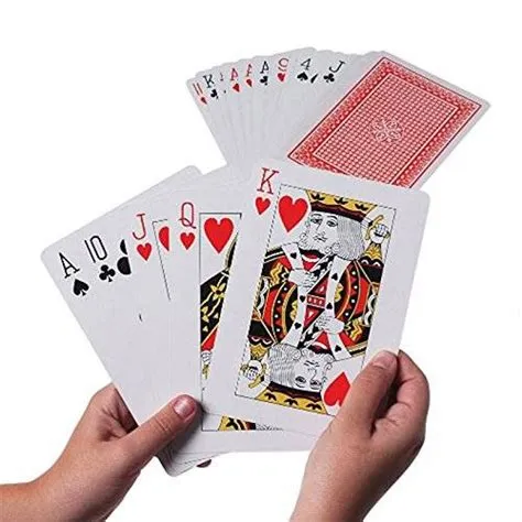 Which one is bigger in playing cards?