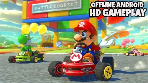 Can you play mario kart offline?