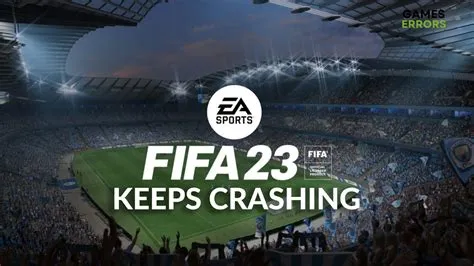 Why does fifa 22 keep crashing online?