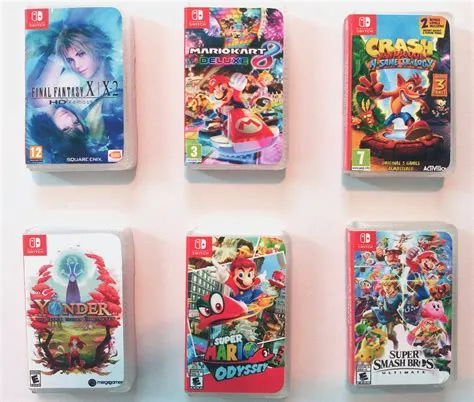 How many gb is a typical switch game?