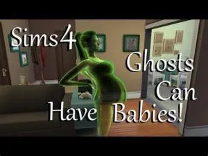 Can a ghost give birth sims 4?