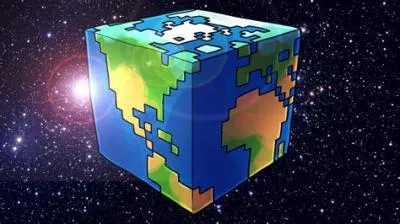 Is minecraft earth a cube?