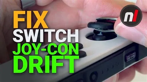 Can you fix stick drift on switch?