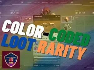 What was the first game to color code rarity?