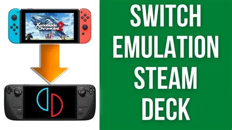 Can steam deck emulate switch?