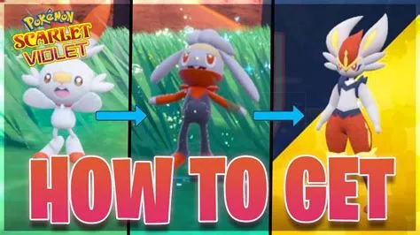 How do you get scorbunny in scarlet?