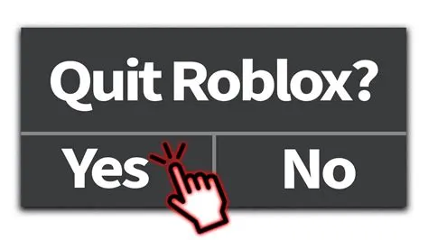 How do you quit roblox?