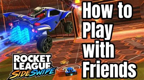 Can you play against friends in sideswipe?