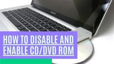 How do i enable cd-rom?